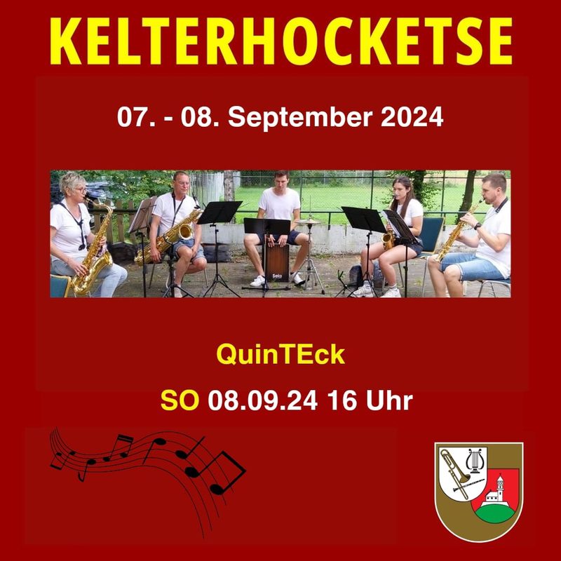 QuinTEck am Sonntag, 8. September, um 16 Uhr